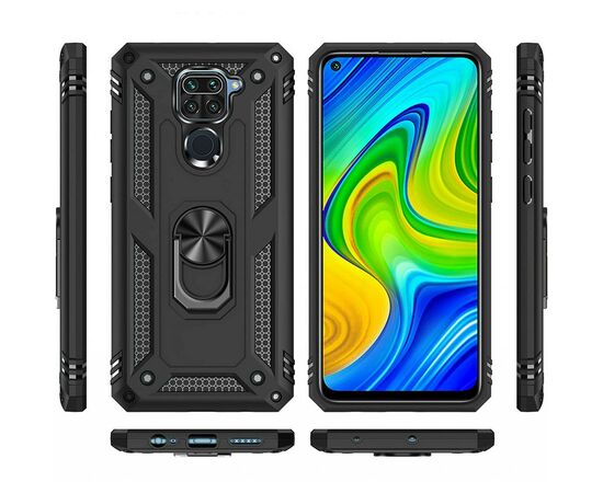 Чехол для мобильного телефона BeCover Military Xiaomi Redmi Note 9 / 10X Black (705582), изображение 2