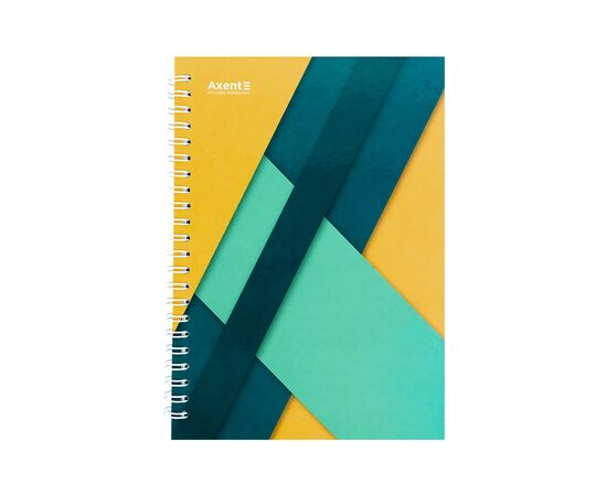 Блокнот Axent на спирали твердая обкл., А5, 96л. 14 (8032-14-A)