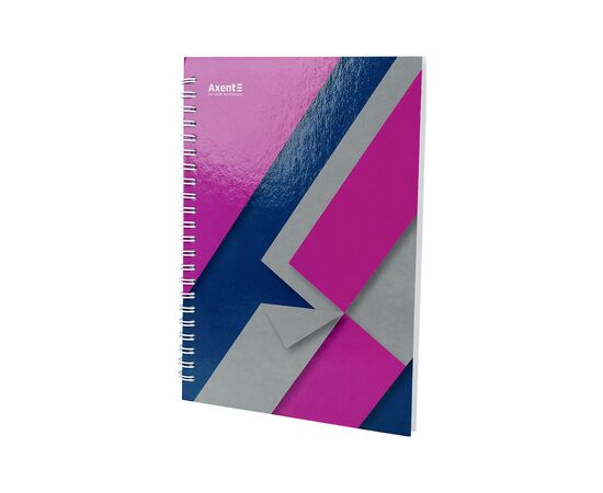 Блокнот Axent на спіралі тверда обкл., А5, 96арк. №15 (8032-15-A), зображення 2