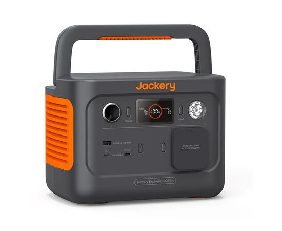 Зарядная станция Jackery Explorer 300 Plus + SolarSaga 40 (300PLS), изображение 3 Зарядная станция Jackery Explorer 300 Plus + SolarSaga 40 (300PLS), изображение 3