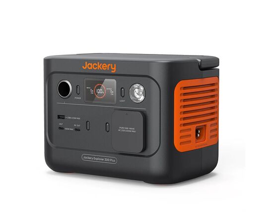 Зарядная станция Jackery Explorer 300 Plus + SolarSaga 40 (300PLS), изображение 4 Зарядная станция Jackery Explorer 300 Plus + SolarSaga 40 (300PLS), изображение 4