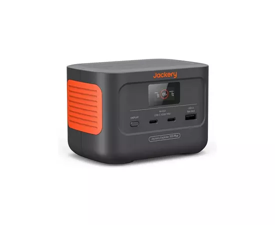 Зарядна станція Jackery Explorer 100 Plus 99.2Ah (Explorer-100PLS), зображення 2 Зарядна станція Jackery Explorer 100 Plus 99.2Ah (Explorer-100PLS), зображення 2