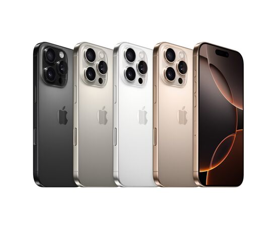 Мобільний телефон Apple iPhone 16 Pro 1TB Desert Titanium (MYNW3), зображення 6 Мобільний телефон Apple iPhone 16 Pro 1TB Desert Titanium (MYNW3), зображення 6