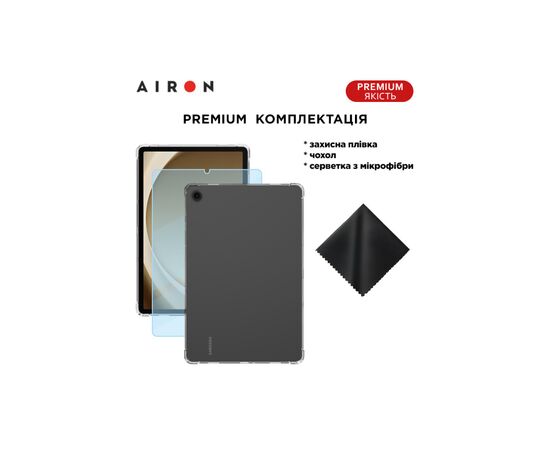 Чехол для планшета AirOn EVA Premium Samsung Galaxy Tab A9 transparent (4822352781138), изображение 5 Чехол для планшета AirOn EVA Premium Samsung Galaxy Tab A9 transparent (4822352781138), изображение 5