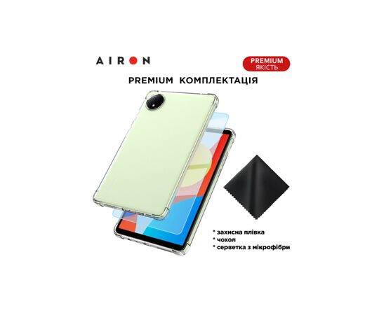 Чехол для планшета AirOn EVA Xiaomi Redmi Pad SE 8.7" transparent (4822352781142), изображение 6 Чехол для планшета AirOn EVA Xiaomi Redmi Pad SE 8.7" transparent (4822352781142), изображение 6