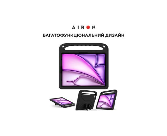 Чехол для планшета AirOn EVA Premium iPad Pro 13 / Air 13 2024 black (4822352781125), изображение 3 Чехол для планшета AirOn EVA Premium iPad Pro 13 / Air 13 2024 black (4822352781125), изображение 3
