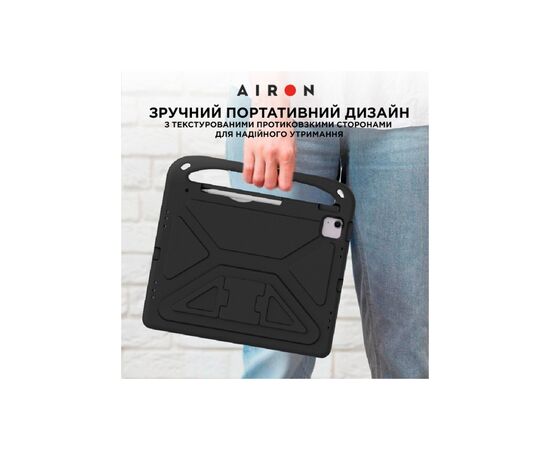 Чехол для планшета AirOn EVA Premium iPad Pro 13 / Air 13 2024 black (4822352781125), изображение 5 Чехол для планшета AirOn EVA Premium iPad Pro 13 / Air 13 2024 black (4822352781125), изображение 5