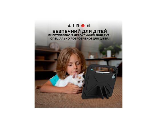 Чехол для планшета AirOn EVA Premium iPad Pro 13 / Air 13 2024 black (4822352781125), изображение 6 Чехол для планшета AirOn EVA Premium iPad Pro 13 / Air 13 2024 black (4822352781125), изображение 6