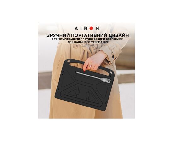Чехол для планшета AirOn EVA Premium Lenovo Tab P12 12.7 black (4822352781132), изображение 5 Чехол для планшета AirOn EVA Premium Lenovo Tab P12 12.7 black (4822352781132), изображение 5