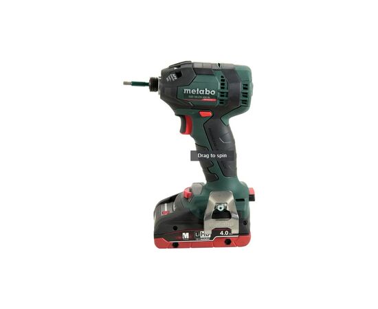Гайковерт Metabo SSD 18 LTX 200 BL 18В, 2х4Ah, 2900об/хв, 200Нм (602396800), зображення 3 Гайковерт Metabo SSD 18 LTX 200 BL 18В, 2х4Ah, 2900об/хв, 200Нм (602396800), зображення 3