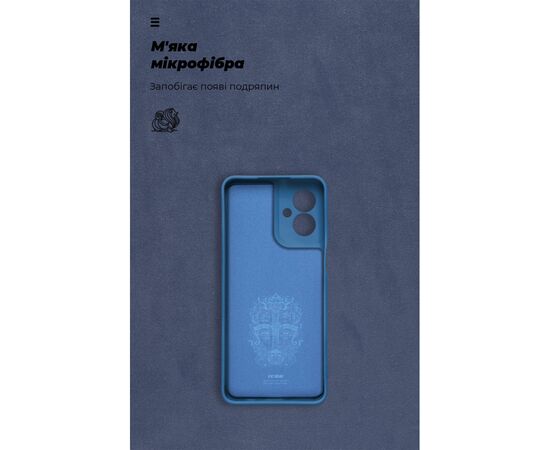 Чехол для мобильного телефона Armorstandart ICON Motorola G55 5G Camera cover Blue (ARM81208), изображение 4
