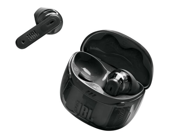 Навушники JBL Tune Flex 2 Ghost Black (JBLTFLEX2GBLK), зображення 2 Навушники JBL Tune Flex 2 Ghost Black (JBLTFLEX2GBLK), зображення 2