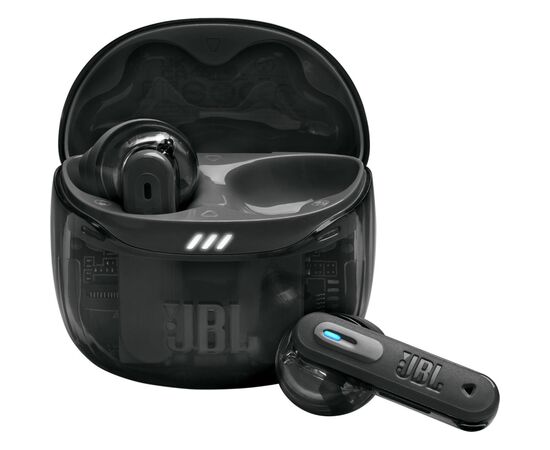 Наушники JBL Tune Flex 2 Ghost Black (JBLTFLEX2GBLK)