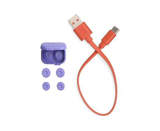 Навушники JBL Tune Flex 2 Ghost Purple (JBLTFLEX2GMAE), зображення 10 Навушники JBL Tune Flex 2 Ghost Purple (JBLTFLEX2GMAE), зображення 10