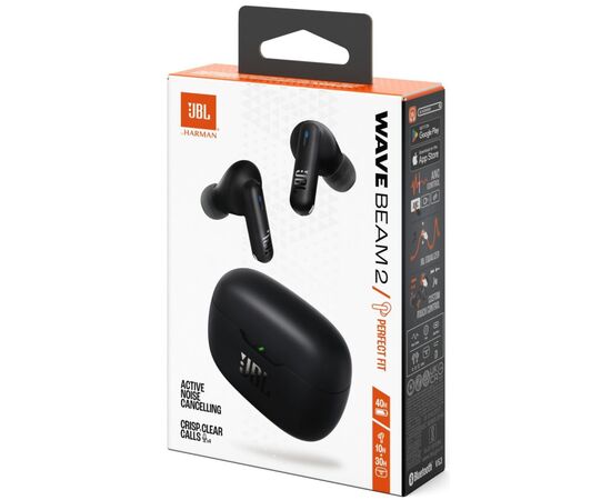 Наушники JBL Wave Beam 2 Black (JBLWBEAM2BLK), изображение 11 Наушники JBL Wave Beam 2 Black (JBLWBEAM2BLK), изображение 11