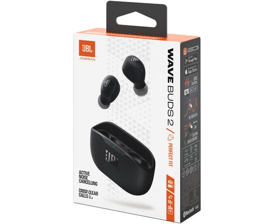 Наушники JBL Wave Buds 2 Black (JBLWBUDS2BLK), изображение 10 Наушники JBL Wave Buds 2 Black (JBLWBUDS2BLK), изображение 10