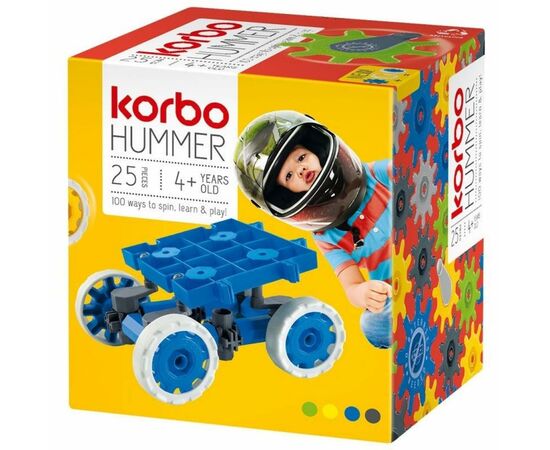 Конструктор Korbo Hummer 25 деталей синий (65906)