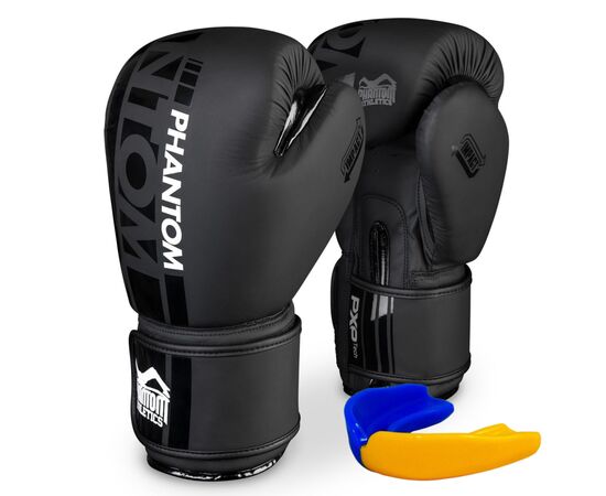 Боксерские перчатки Phantom APEX Black 14oz (PHBG2025-14)