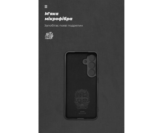 Чехол для мобильного телефона Armorstandart ICON Samsung S25 Camera cover Black (ARM81572), изображение 4
