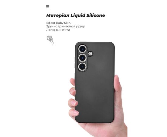 Чехол для мобильного телефона Armorstandart ICON Samsung S25 Camera cover Black (ARM81572), изображение 7