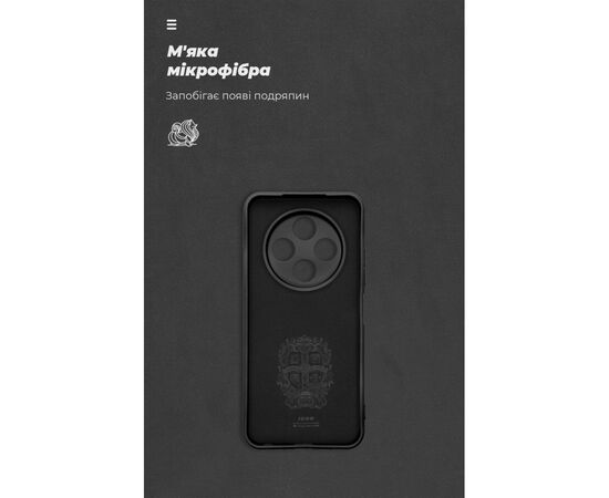 Чехол для мобильного телефона Armorstandart ICON Tecno Spark 30C 4G (kl5) Camera cover Black (ARM81203), изображение 4