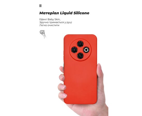 Чехол для мобильного телефона Armorstandart ICON Tecno Spark 30C 4G (kl5) Camera cover Red (ARM81205), изображение 7