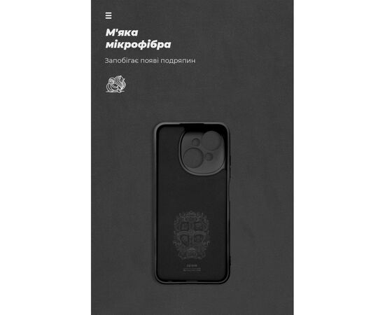 Чохол до мобільного телефона Armorstandart ICON Tecno Spark Go 1 (KL4) Camera cover Black (ARM81215), зображення 4