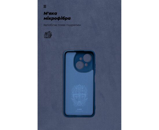 Чехол для мобильного телефона Armorstandart ICON Tecno Spark Go 1 (KL4) Camera cover Dark Blue (ARM81216), изображение 4