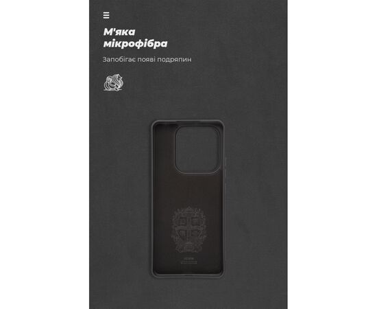 Чехол для мобильного телефона Armorstandart ICON Xiaomi Redmi Note 14 5G Black (ARM82258), изображение 4