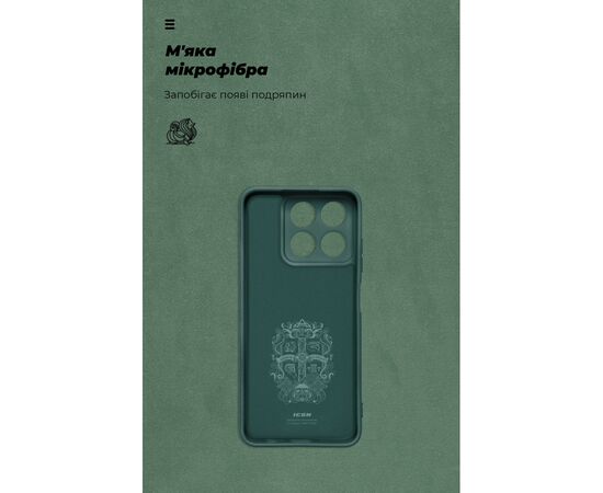 Чохол до мобільного телефона Armorstandart ICON ZTE Blade A35 4G / A55 4G Camera cover Green (ARM81525), зображення 4