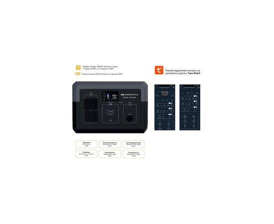 Зарядна станція 2E Snagha Pro 1200W (2E-PPS1210-PRO), зображення 3 Зарядна станція 2E Snagha Pro 1200W (2E-PPS1210-PRO), зображення 3