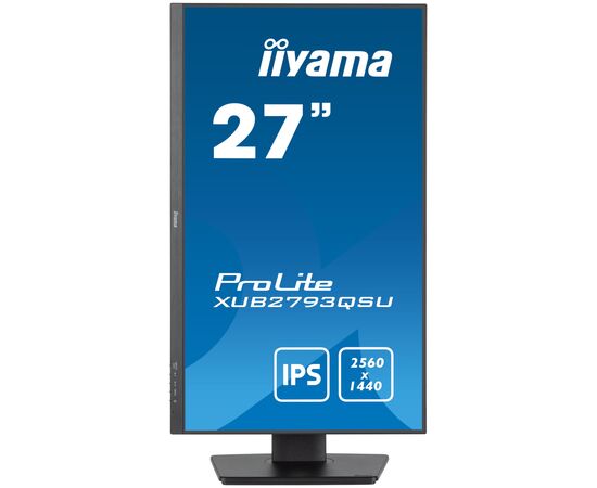 Монитор iiyama XUB2793QSU-B7, изображение 2 Монитор iiyama XUB2793QSU-B7, изображение 2