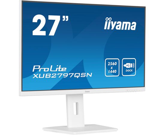 Монітор iiyama XUB2797QSN-W2, зображення 4 Монітор iiyama XUB2797QSN-W2, зображення 4