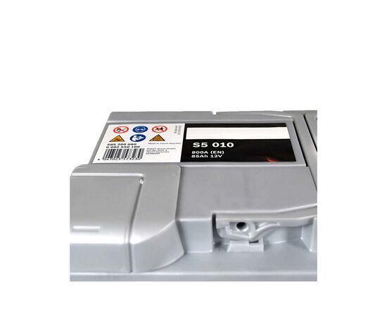 Аккумулятор автомобильный Bosch 85А (0 092 S50 100), изображение 2 Аккумулятор автомобильный Bosch 85А (0 092 S50 100), изображение 2