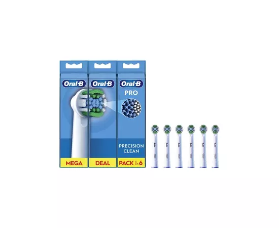 Насадка для зубной щетки Oral-B Pro Precision Clean, 6 шт (8006540847466)