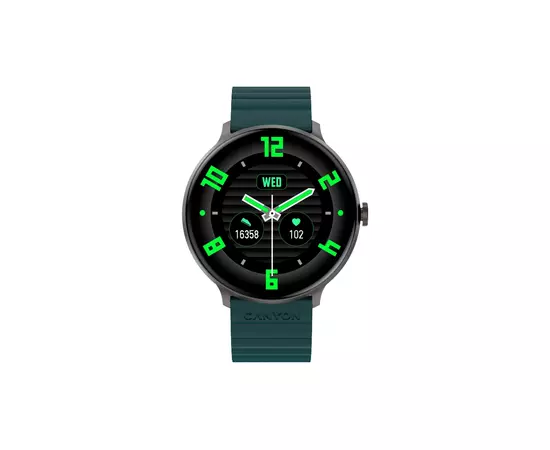Смарт-годинник Canyon Jacky SW-69 Green Orange (CNS-SW69BG), зображення 2 Смарт-годинник Canyon Jacky SW-69 Green Orange (CNS-SW69BG), зображення 2
