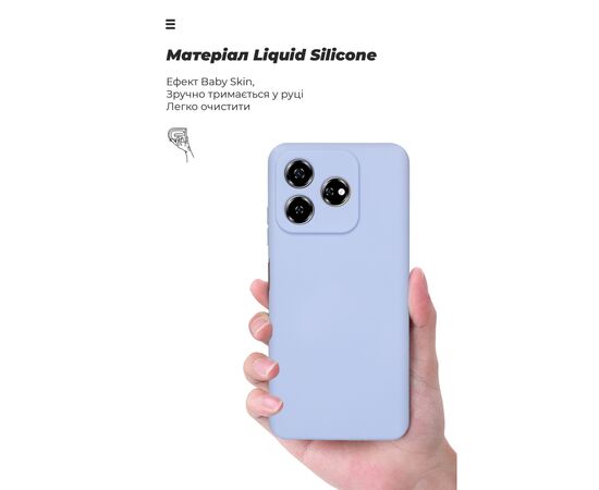 Чехол для мобильного телефона Armorstandart ICON ZTE Nubia V60 Camera cover Lavender (ARM78979), изображение 7