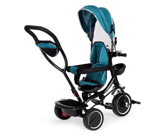 Детский велосипед Ecotoys Comfort С поворотным сиденьем Green Blue (JM-066-9 GREEN/BLUE), изображение 4