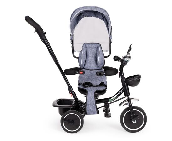 Детский велосипед Ecotoys Comfort С поворотным сиденьем Grey (JM-066-9 GREY), изображение 3 Детский велосипед Ecotoys Comfort С поворотным сиденьем Grey (JM-066-9 GREY), изображение 3
