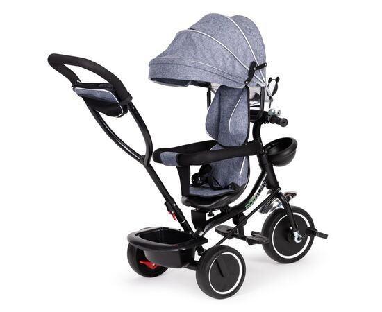 Детский велосипед Ecotoys Comfort С поворотным сиденьем Grey (JM-066-9 GREY), изображение 4 Детский велосипед Ecotoys Comfort С поворотным сиденьем Grey (JM-066-9 GREY), изображение 4