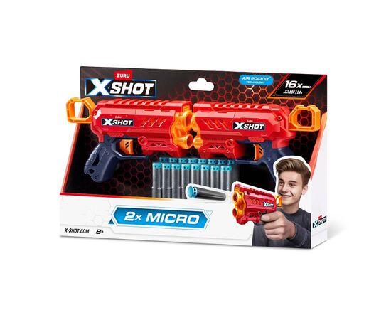 Іграшкова зброя Zuru Набір бластерів X-Shot Excel Double micro 2.0 (36727R)