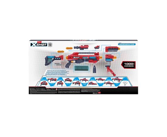 Игрушечное оружие Zuru Бластер X-Shot Excel Regenerator (36173R), изображение 3 Игрушечное оружие Zuru Бластер X-Shot Excel Regenerator (36173R), изображение 3