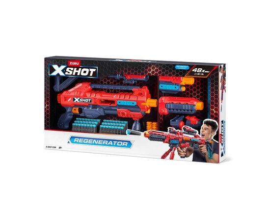Игрушечное оружие Zuru Бластер X-Shot Excel Regenerator (36173R), изображение 4 Игрушечное оружие Zuru Бластер X-Shot Excel Regenerator (36173R), изображение 4