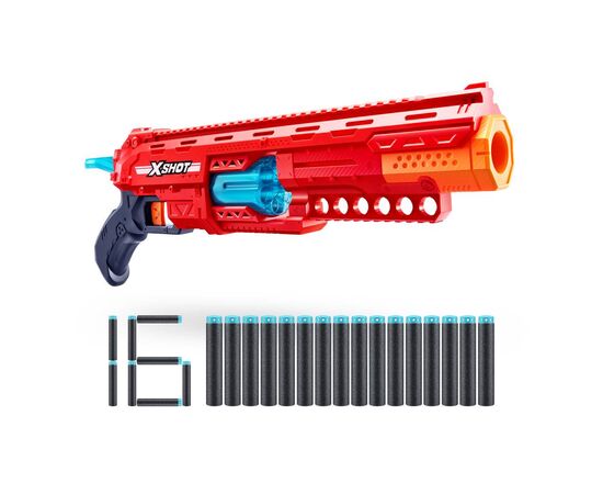 Игрушечное оружие Zuru Бластер X-Shot Excel-S1 Caliber (36675R), изображение 2 Игрушечное оружие Zuru Бластер X-Shot Excel-S1 Caliber (36675R), изображение 2