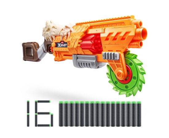 Игрушечное оружие Zuru Бластер X-Shot Insanity horrorfire Doomsday (36732), изображение 2 Игрушечное оружие Zuru Бластер X-Shot Insanity horrorfire Doomsday (36732), изображение 2