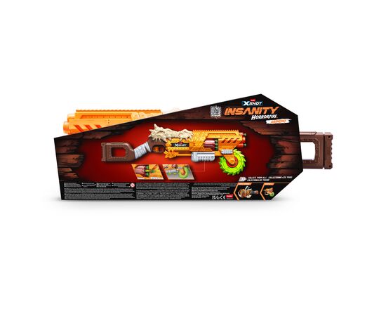Игрушечное оружие Zuru Бластер X-Shot Insanity horrorfire Doomsday (36732), изображение 9 Игрушечное оружие Zuru Бластер X-Shot Insanity horrorfire Doomsday (36732), изображение 9