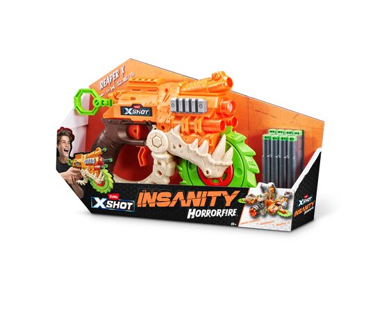 Игрушечное оружие Zuru Бластер X-Shot Insanity horrorfire Reaper-x (36730)