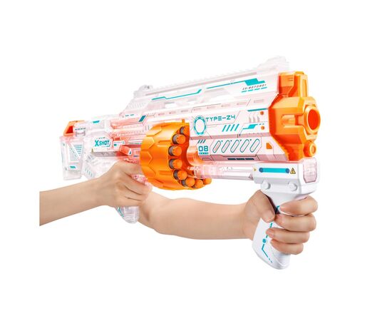 Игрушечное оружие Zuru Быстрострельный бластер X-Shot Skins Last Stand Specter (36518Q), изображение 7 Игрушечное оружие Zuru Быстрострельный бластер X-Shot Skins Last Stand Specter (36518Q), изображение 7