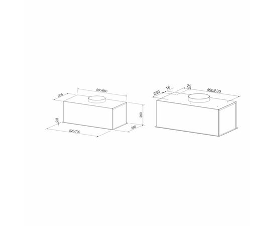 Вытяжка кухонная Eleyus MAGNUS 1200 LED 52 IS, изображение 12 Вытяжка кухонная Eleyus MAGNUS 1200 LED 52 IS, изображение 12