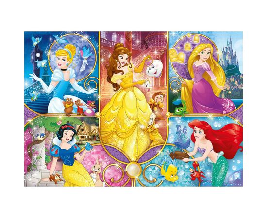 Пазл Clementoni Princess, серія Brilliant, 104 елементи (20140), зображення 2 Пазл Clementoni Princess, серія Brilliant, 104 елементи (20140), зображення 2